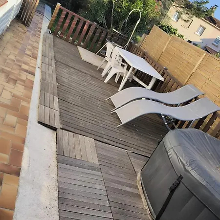 Appartement-1- Prive, Terrasse, Parking Et Jardin Holiday home Le Boulou
